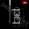 Stainless Steel Double Jaw End Swivels for Riggings